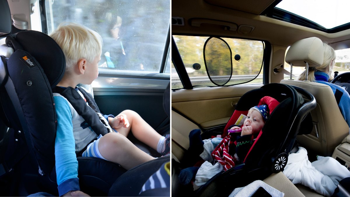 Så länge bör ditt barn sitta bakåtvänd i bilen