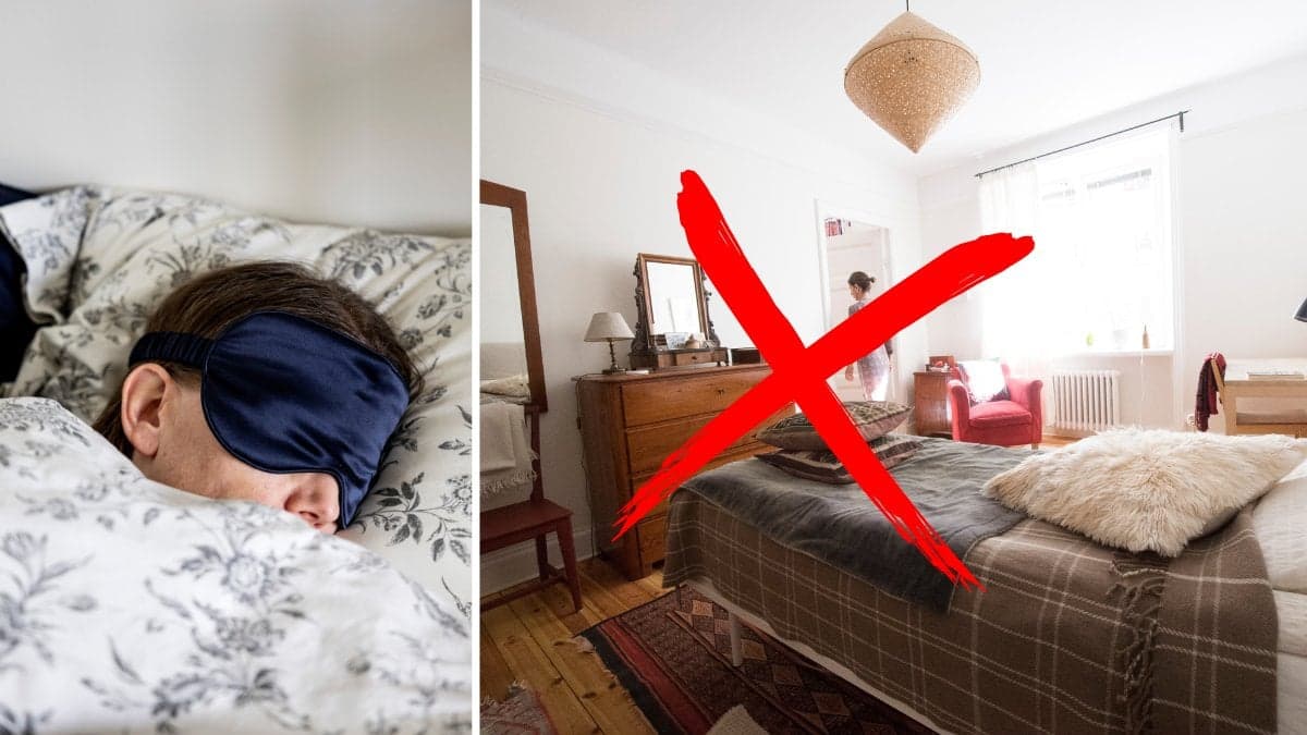 10 saker du ska rensa från sovrummet