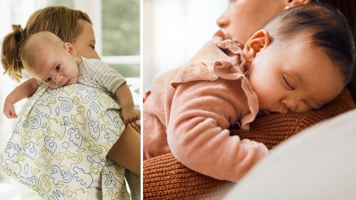 Kan man rapa en bebis som sover?